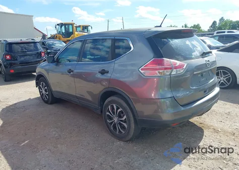 2016 Nissan Rogue S из США, поврежденный, VIN KNMAT2MT2GP613783